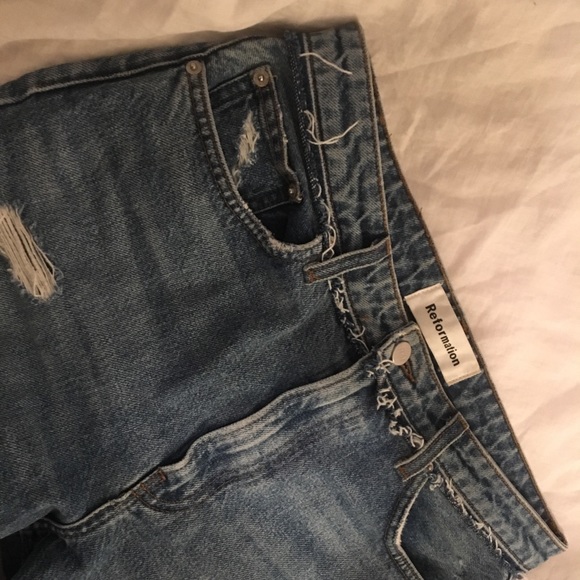 Reformation Julia High Cigarette jean - Picture 4 of 4